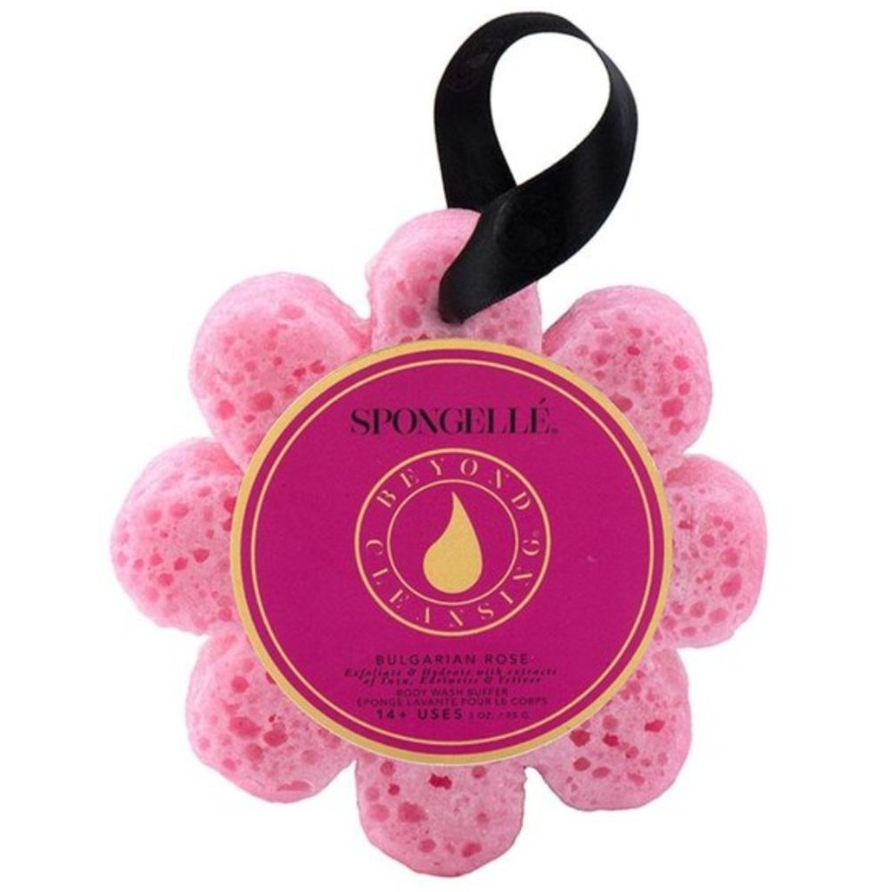 Spongelle Bulgarian Rose | Wild Flower Bath Sponge